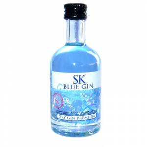1 Ginebra - Ginebra SK Blue Dry Gin 5cl - Cristal 