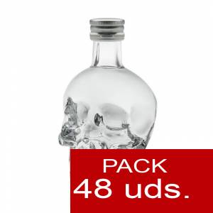 6 Vodka - Vodka Crystal Head 5cl - CR CAJA DE 48 UDS