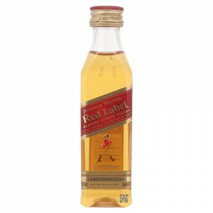 7 Whisky - Whisky Johnnie Walker Etiqueta Roja 5 cl - Plastico 
