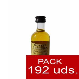 7 Whisky - Whisky Monkey Shoulder 5 cl - CR CAJA DE 192 UDS