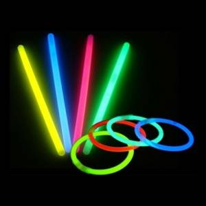 Detalles para la ceremonia - Pulseras Luminosas pack 100 - Barritas Luminosas Fluorescentes Glow Sticks 